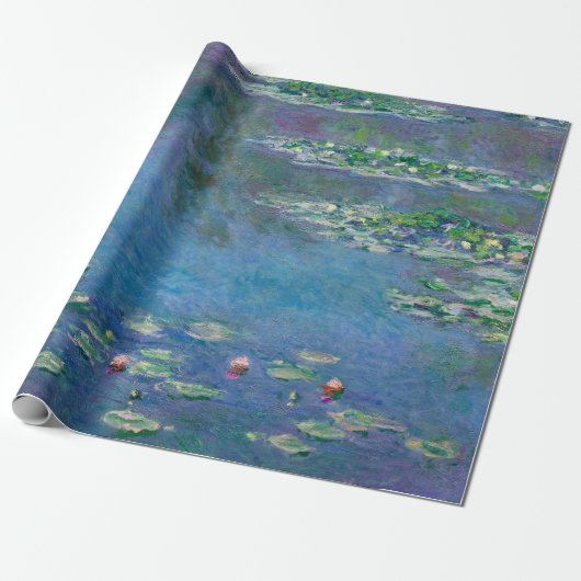 Monet Water Lilies Painting Geschenkpapier (Ungerollt)