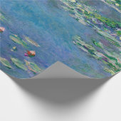 Monet Water Lilies Painting Geschenkpapier (Ecke)