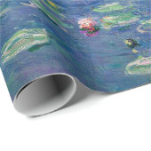 Monet Water Lilies Painting Geschenkpapier (Rolleneckpunkt)