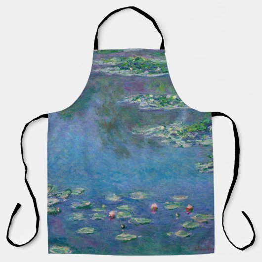 Monet Water Lilies Painting Schürze (Vorderseite)
