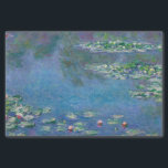 Monet Water Lilies Painting Seidenpapier<br><div class="desc">Oscar-Claude Monet (14. November 1840 - 5. Dezember 1926) war ein französischer Maler und Gründer des französischen Impressionismus-Stils der Malerei.  Der Begriff "Impressionismus" leitet sich aus dem Titel eines seiner Gemälde ab.   Dieses Gemälde ist Water Lilies.</div>