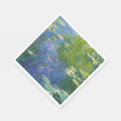 Monet Water Lilies Paper Napkins Serviette (Ecke)