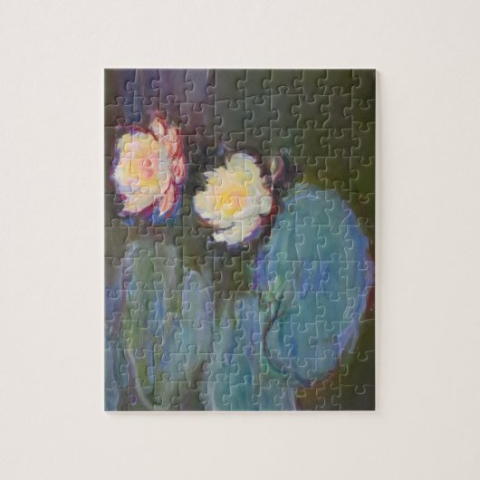 Monet Water Lilies Pond Water Blume Puzzle (Vertikal)