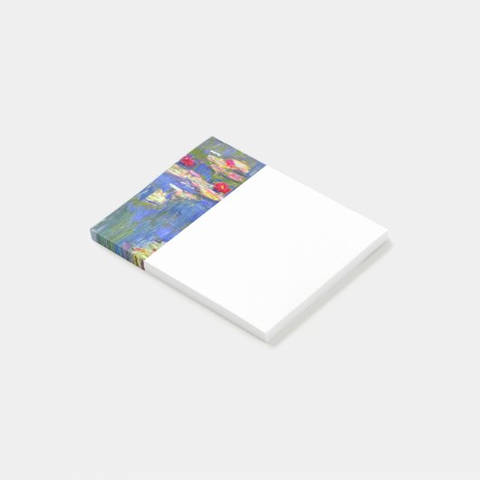Monet Water Lilies Post-it Klebezettel (angewinkelt)