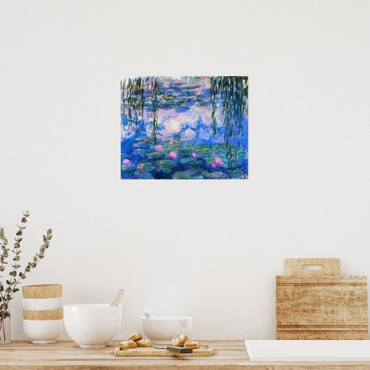 Monet Water Lilies Poster (Küche)