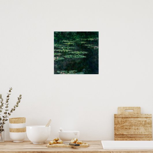 Monet - Water Lilies Poster (Küche)