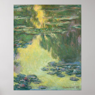 Monet - Water Lilies Poster