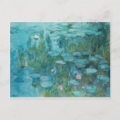 MONET Water Lilies Postkarte (Vorderseite)