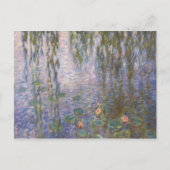 Monet Water Lilies Postkarte (Vorderseite)