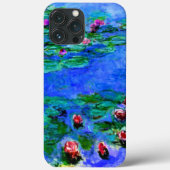 Monet - Water Lilies (rot) Case-Mate iPhone Case (Rückseite)