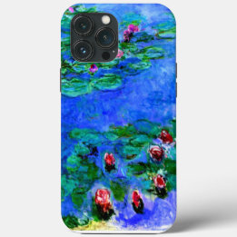 Monet - Water Lilies (rot) Case-Mate iPhone Case 13 Pro Max Hülle