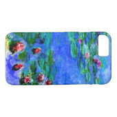 Monet - Water Lilies (rot) Case-Mate iPhone Hülle (Rückseite (Horizontal))
