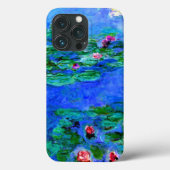 Monet - Water Lilies (rot) Case-Mate iPhone Hülle (Rückseite)