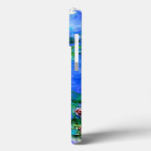 Monet - Water Lilies (rot) Case-Mate iPhone Hülle (Rückseite / Links)