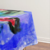 Monet - Water Lilies (rot) Tischdecke (Beispiel)