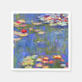 Monet Water Lilies Serviette (Vorderseite)