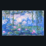 Monet Water Lilies Stickers<br><div class="desc">Monet Water Lilies Aufkleber. Ölmalerei auf Leinwand aus dem Jahr 1916. Monet malte während der letzten Jahre seiner Karriere seinen berühmten Seerosenteich obsessiv, zeichnete Inspiration aus dem Sonnenlicht und seiner wechselnden Wirkung auf das Wasser, die aquatischen Blume und das Blattwerk. Dieses Gemälde ist mit einer lebhaften Verwendung von Pinks, Blues...</div>