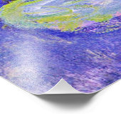 Monet - Water Lilies und Agapanthus Fotodruck (Ecke)