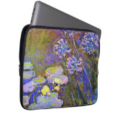 Monet - Water Lilies und Agapanthus Laptopschutzhülle (Vorne Rechts)