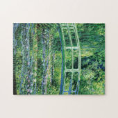 Monet Water Lilies und die japanische Brücke Puzzle (Horizontal)