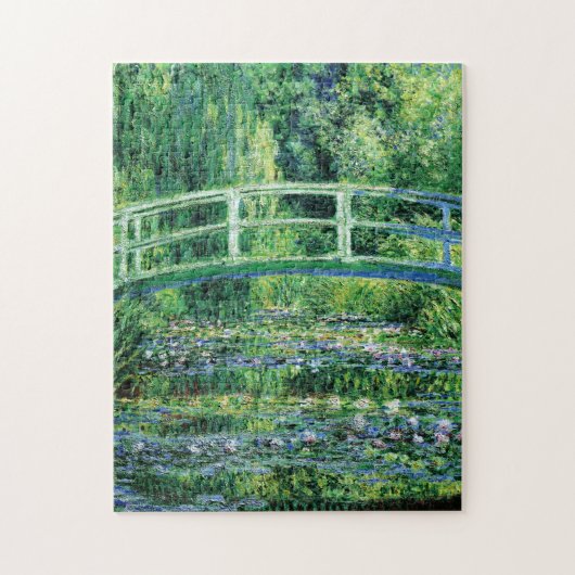 Monet Water Lilies und die japanische Brücke Puzzle (Vertikal)