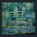 Monet - Water Lilies und japanische Brücke Poster<br><div class="desc">Water Lilies und japanische Brücke von Claude Monet. Weitere posterfertige Bilder aus dem Buch der Zedign Art Series 2 "Claude Monet - Gemälde & Zeichnungen Vol. 1" finden Sie unter https://books.zedign.com/zas/2.html</div>