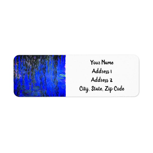 Monet Water Lilies und Weeping Willow Branches (Vorne)