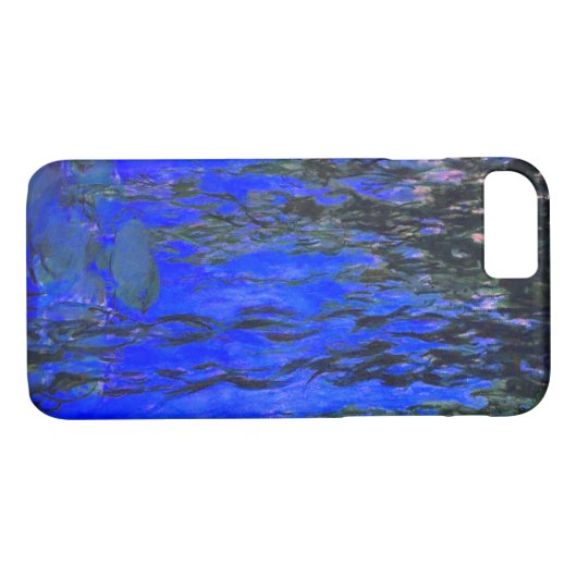 Monet Water Lilies und Weeping Willow Branches Case-Mate iPhone Hülle (Rückseite (Horizontal))