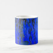 Monet Water Lilies und Weeping Willow Branches Kaffeetasse (Mittel)