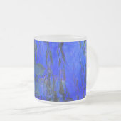 Monet Water Lilies und Weeping Willow Branches Mattglastasse (VorderseiteRechts)