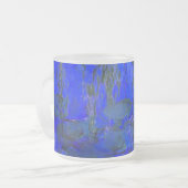 Monet Water Lilies und Weeping Willow Branches Mattglastasse (Vorderseite Links)