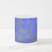 Monet Water Lilies und Weeping Willow Branches Mattglastasse (Mittel)