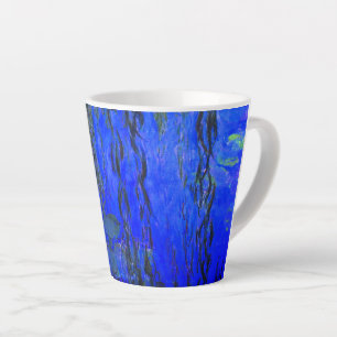 Monet Water Lilies und Weeping Willow Branches Milchtasse