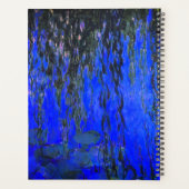 Monet Water Lilies und Weeping Willow Branches Planer (Rückseite)
