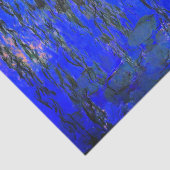Monet Water Lilies und Weeping Willow Branches Seidenpapier (Ausschnitt)