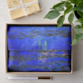 Monet Water Lilies und Weeping Willow Branches Seidenpapier (Geschenk)