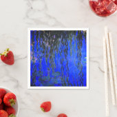 Monet Water Lilies und Weeping Willow Branches Serviette (Beispiel)