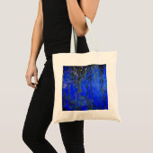Monet Water Lilies und Weeping Willow Branches Tragetasche (Vorderseite (Produkt))