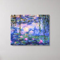 Monet Water Lilis mit Pond Reflections