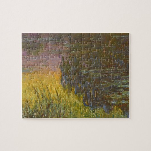 Monet Water Lilis Sentiero in Cresta: Puzzle (Horizontal)
