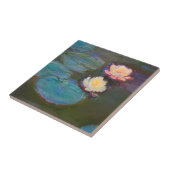Monet Water Lily Lilies Pond Wasserlilien Malerei Fliese (Seite)