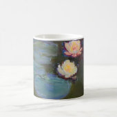 Monet Water Lily Lilies Pond Wasserlilien Malerei Kaffeetasse (Mittel)