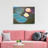 Monet Water Lily Lilies Pond Wasserlilien Malerei Leinwanddruck (Insitu (Wohnzimmer))