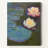 Monet Water Lily Lilies Pond Wasserlilien Malerei Notizblock (Rückseite)