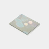 Monet Water Lily Lilies Pond Wasserlilien Malerei Post-it Klebezettel (angewinkelt)