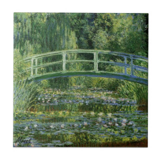 MONET Water Lily Pond 1897 Keramik Kachel Unterset