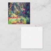 Monet Water Lily Pond Begleitkarte (Vorne/Hinten)
