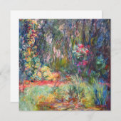 Monet Water Lily Pond Einladung (Vorne/Hinten)
