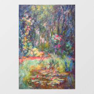 Monet Water Lily Pond Fensteraufkleber