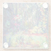 Monet Water Lily Pond Glasuntersetzer (Rückseite)